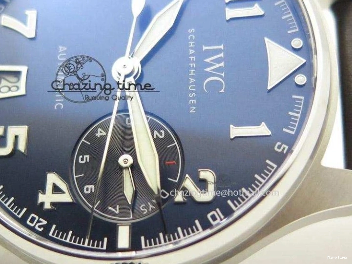 MIROTIME 0123 Refined Big Pilot IW500908 ZF 1:1 Best Edition Le Petit Prince On Brown Leather Strap A521111 V 7247